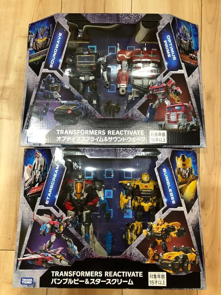 新品未開封品 トランスフォーマー リアクティベート 2点セット Amazon.co.jp: トランスフォーマー：リアクティベート 2パック